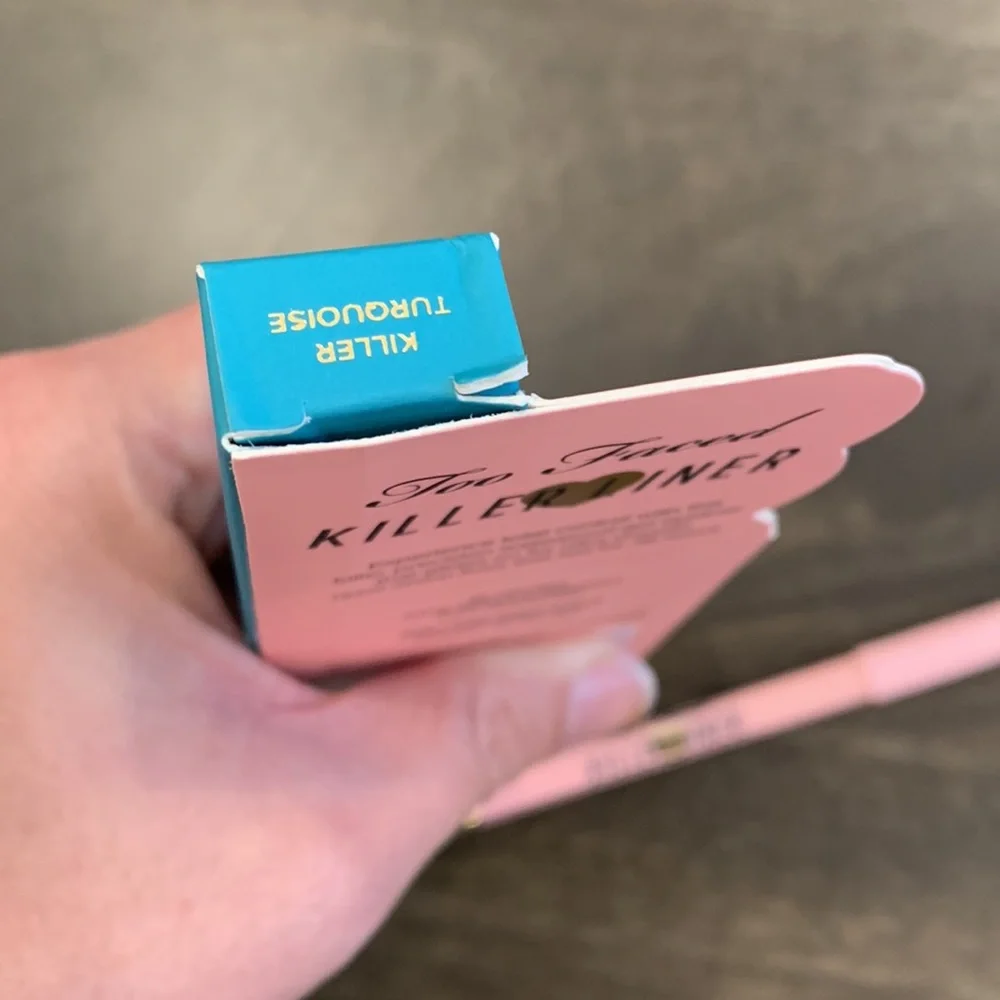 NWB Too Faced Killer Liner Color Killer Turquoise